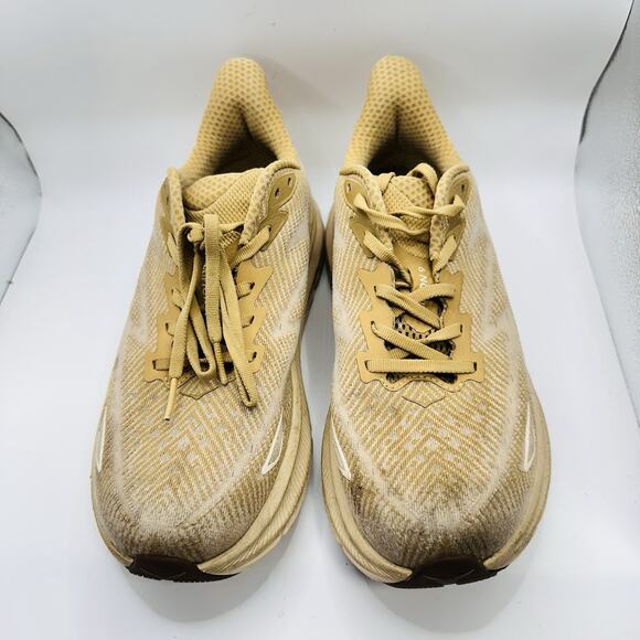 Hoka One One Mens Clifton ‘Wheat/Shifting Sand’Running Shoe | Size 8 (No Insole) main image 5